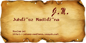 Juhász Madléna névjegykártya
